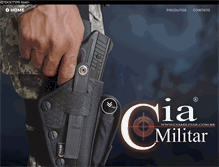Tablet Screenshot of ciamilitar.com.br